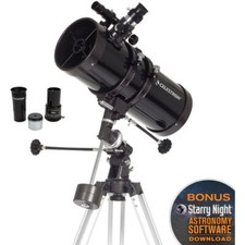 Celestron Powerseeker 127 EQ Reflector Telescope Kit #21049 (UK Stock) Ex-Dem