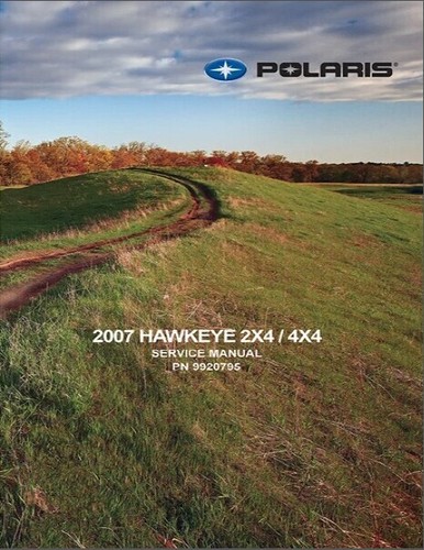 2007 polaris hawkeye 2x4 4x4 - 2x4,