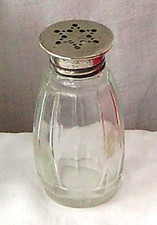 ANTIQUE GLASS PEPPER POT