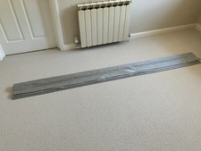 Roman Blind In Silver Fabric Lined