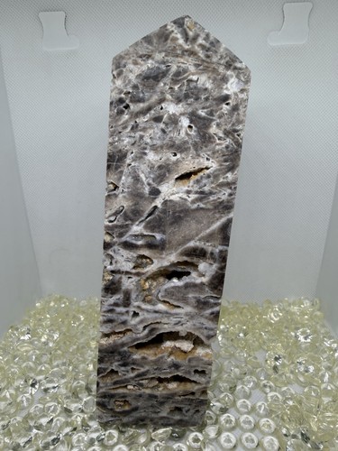 Druzy sphalerite tower - druzy,