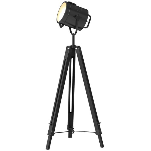 Homcom vintage tripod floor - vintage,