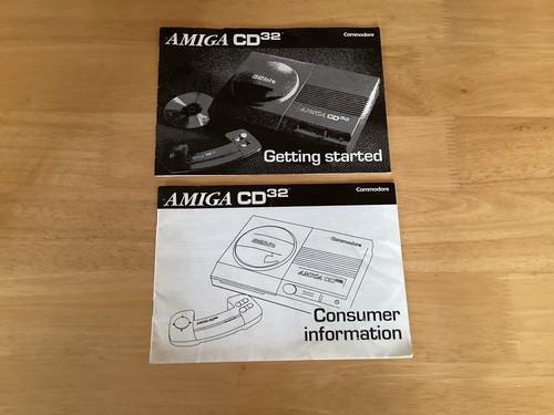 Amiga cd32 consumer booklet - cd32,