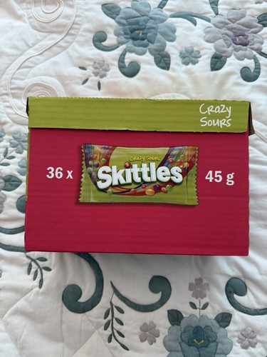 Skittles crazy sours box - sours, 36