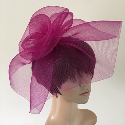 Dark plum pink purple headband - dark,