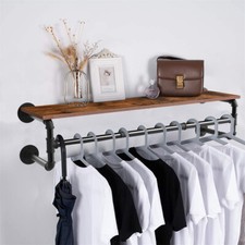 Clothes Rack w/ Top Shelf