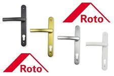 Roto Upvc Door Handle  Double Glazed Door Handle 200mm Bolt Fixing 92mm Pz