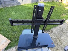 Black TV Stand with Mount Bracket for 32 42 50 55 65 inch Flat Screen LED LCD TV