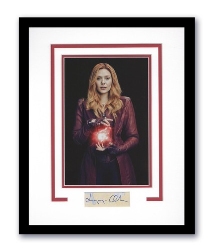 Elizabeth olsen autographed - olsen,