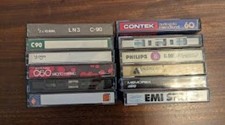 Audio Cassette Tapes Bundle - Recordable / Used (12)