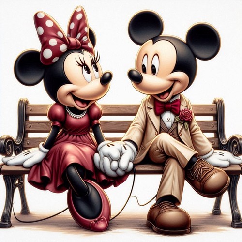 Mickey and minnie mouse - mickey,