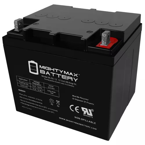 12v 50ah sla replacement - 12v,