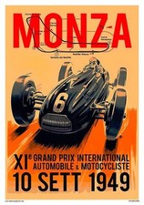 Vintage 1949 Monza Italian