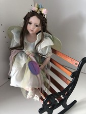 Leonardo Collection Fairy Queen Doll with bench