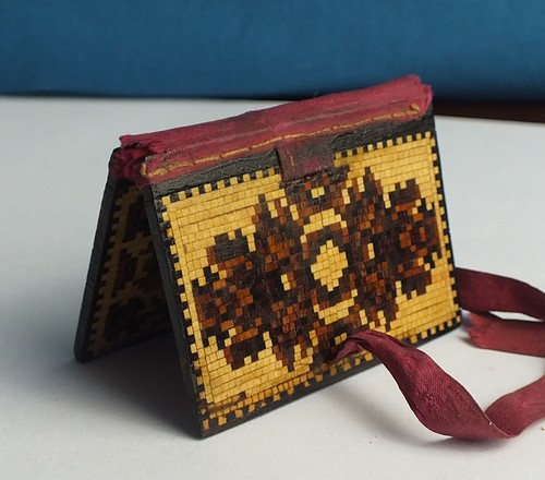 Antique tunbridge ware book - ware,