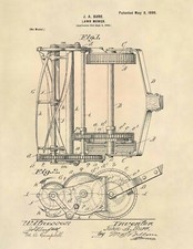 Early antique lawn mower - lawn,