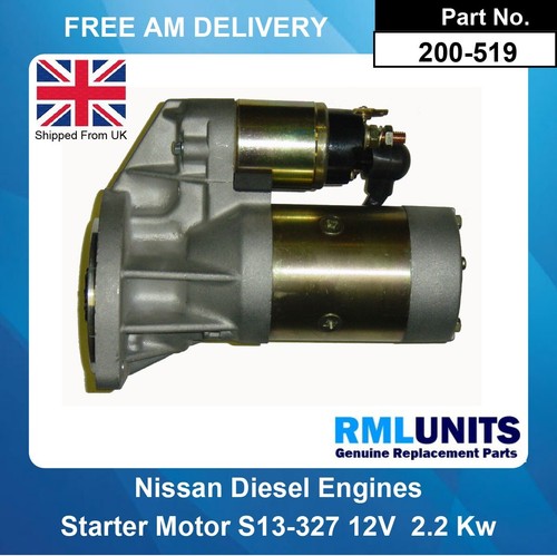 Starter motor for - motor, nissan