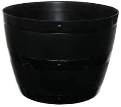 Plastic plant barrel planter - plastic,