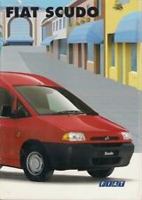 Fiat Scudo 2000-01 UK Market Sales Brochure Van Combi Platform Cab 1.9D 2.0 JTD