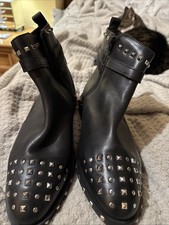 Women leather ankle boot - ankle,