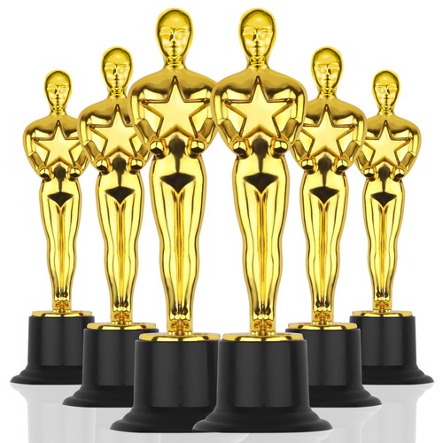 Pcs gold award trophies - 6,