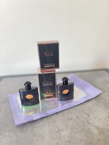 Authentic ysl black opium - black, mini