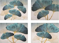 Placemats Set of 4 Blue