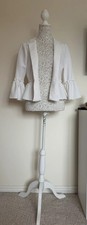 Jacket Lipsy White Size 10