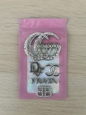 5x Silver Metal Craft Charm