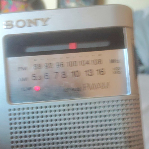 Sony silver portable - sony,