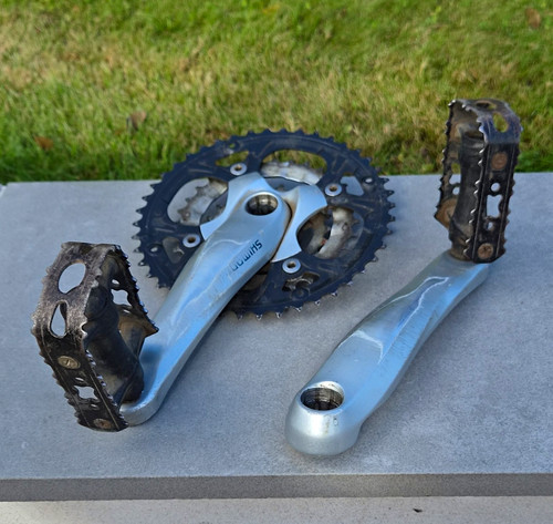 Shimano m442 triple 175mm - shimano,