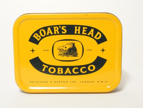 Vintage boar head - head, tobacco