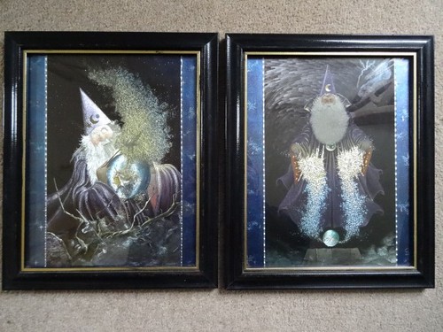 Vintage 80s dufex wizard - wizard, foil