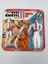 IDEAL Vintage Evel Knievel Action Figure Rescue Set SEALED 1975 Original