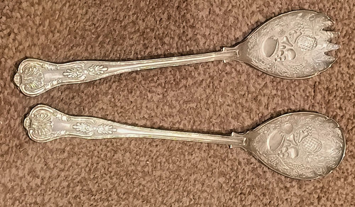 Vintage english silver plated - silver,