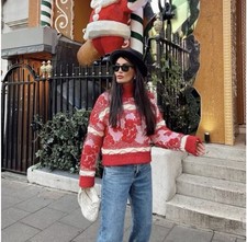 zara women viral jumper size M