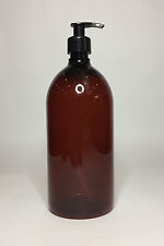 1 Litre PET Plastic Amber