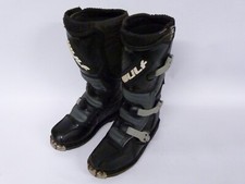 Wulf Wulfsport Motocross Black Leather Boots EU36