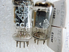 Pair Telefunken ECC82 12AU7