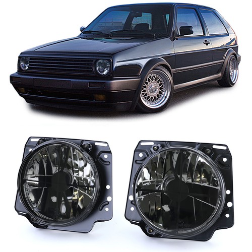 Headlight left right - right, black