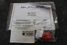 (60) Burley Bee Child Trailer Manual (Used) + Rear Light & Batteries (New)