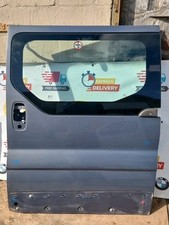 VAUXHALL VIVARO A MK1 N/S PASSENGER SIDE LEFT SLIDING BARE DOOR & GLASS IN GREY