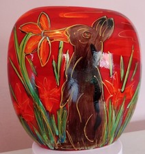 LARGE ANITA HARRIS Purse Vase