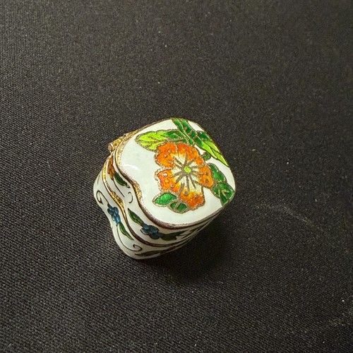 Vintage floral chinese snuff - vintage,