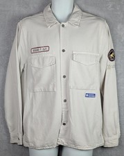 Zara Mens Beige Overshirt