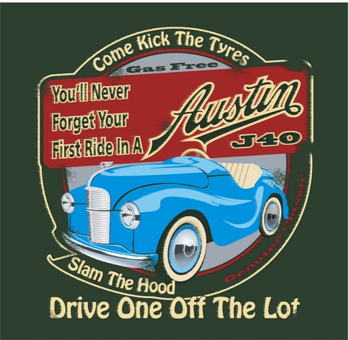 Austin j40 pedal car - austin, child's