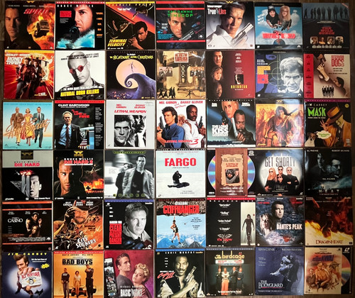 Laserdisc job lot bundle 40 - laserdisc,