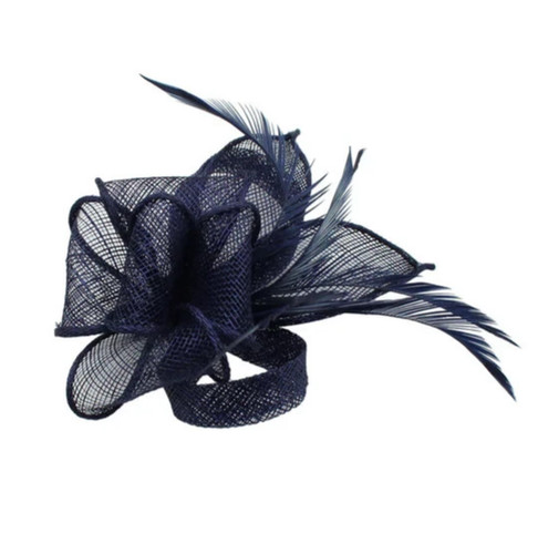 Small tilted flower clip - tilted,