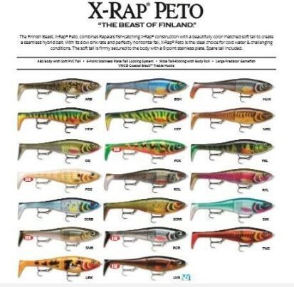 Rapala rap peto lure - rapala, x-rap