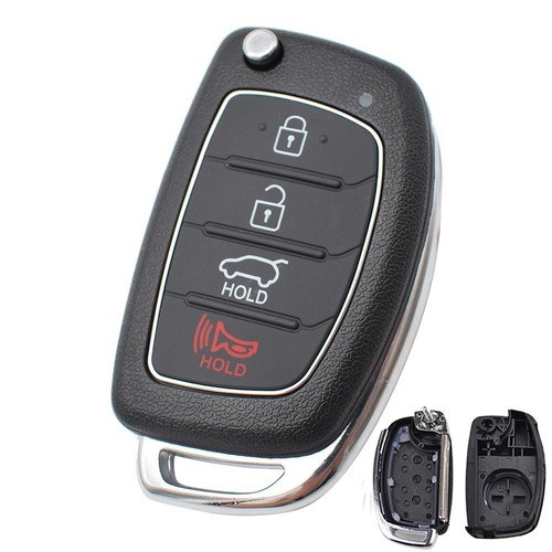 Button remote flip key case - 4,
